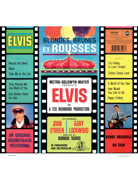 Elvis Presley - Blondes, Brunes & Rousses - RSD 2022 (Vinyle)