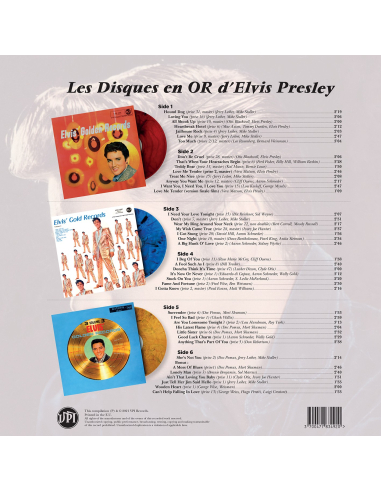 Elvis Presley - Les Disques En Or D'Elvis - RSD 2022 (Coffret 3 Vinyles)