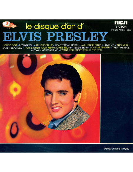 Elvis Presley - Les Disques En Or D'Elvis - RSD 2022 (Coffret 3 Vinyles)