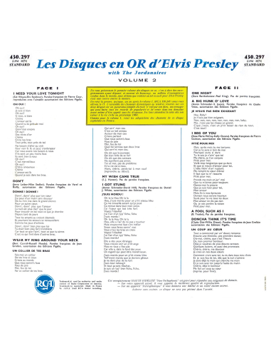 Elvis Presley - Les Disques En Or D'Elvis - RSD 2022 (Coffret 3 Vinyles)