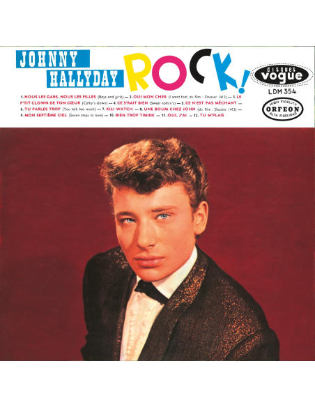 Johnny Hallyday - Rock! - RSD 2022 (Vinyle)