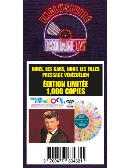 Johnny Hallyday - Rock! - RSD 2022 (Vinyle)