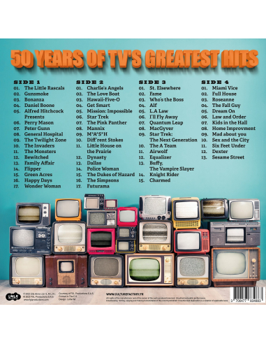 Various - 50 Years of TV's Greatest Hits - RSD 2022 (Vinyle)
