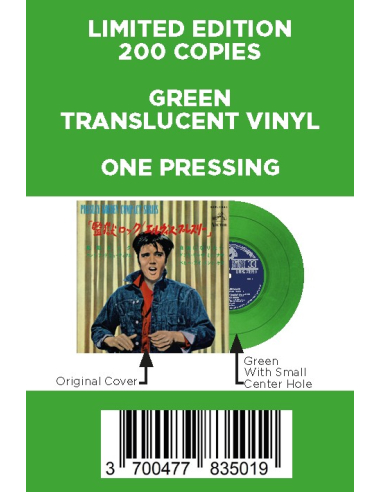 Elvis Presley - Jailhouse Rock - Vinyle Vert (Japonais) (Vinyle 7'')
