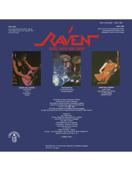 Raven - Rock Until You Drop (Vinyle)