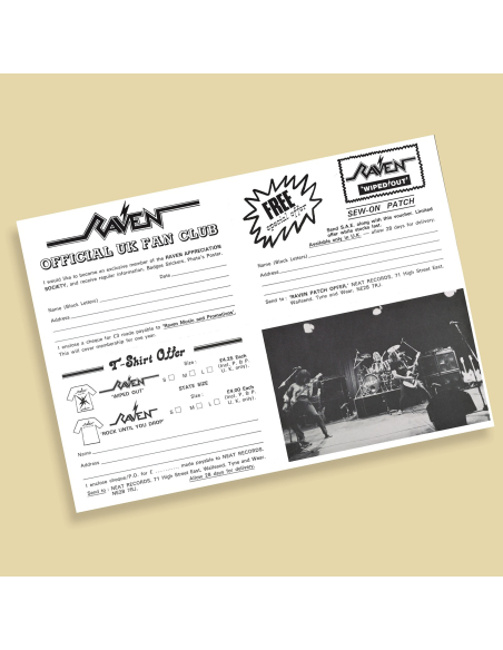 Raven - Wiped Out (Vinyle)