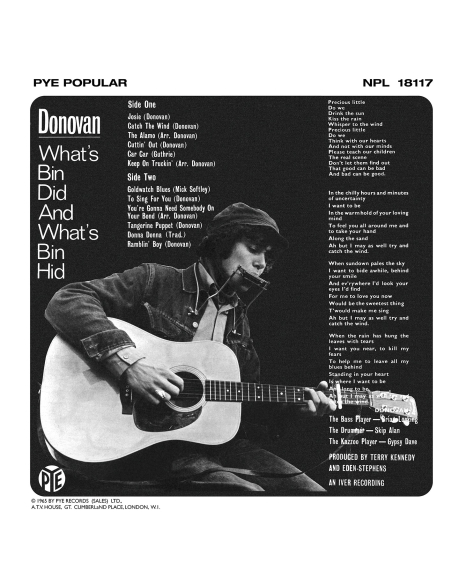 Donovan - What's Bin Did and What's Bin Hid (Vinyle)