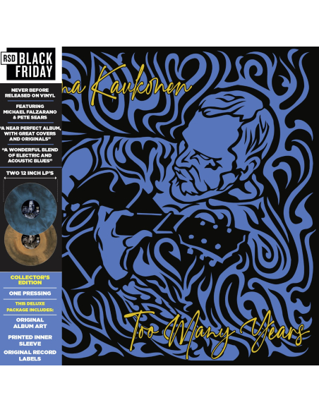 Jorma Kaukonen - Too Many Years - BF 2022 (Vinyle)