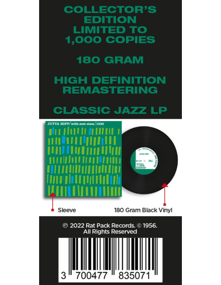 Jutta Hipp - With Zoot Sims (Vinyle)
