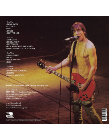 Iggy Pop - Berlin '91 - RSD 2022 (Vinyle)