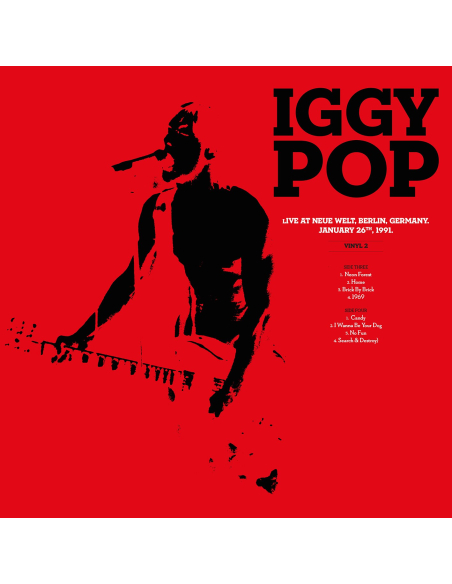 Iggy Pop - Berlin '91 - RSD 2022 (Vinyle)