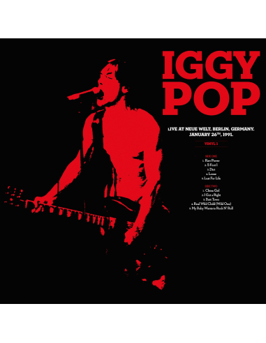 Iggy Pop - Berlin '91 - RSD 2022 (Vinyle)