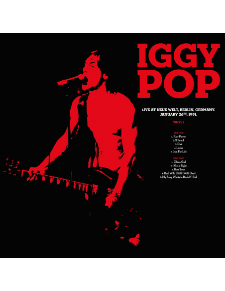Iggy Pop - Berlin '91 - RSD 2022 (Vinyle)