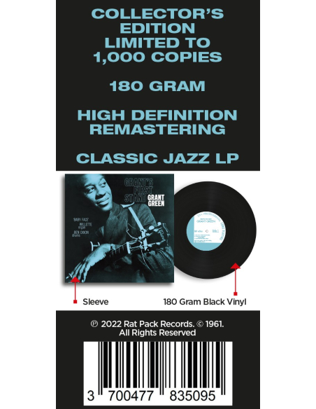Grant Green - Grant's First Stand (Vinyle)