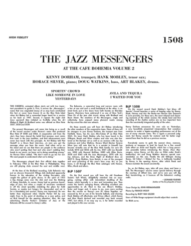 The Jazz Messengers - Live at the Cafe Bohemia Volume 2 (Vinyle)