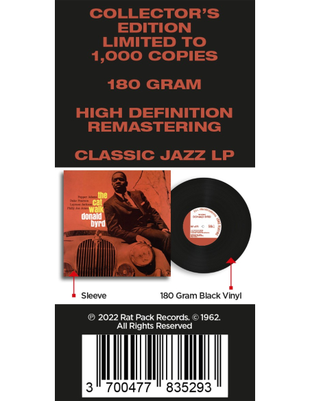 Donald Byrd - The Cat Walk (Vinyle)