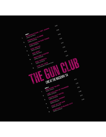 The Gun Club - Live At The Hacienda '84 - BF 2022 (Vinyle)