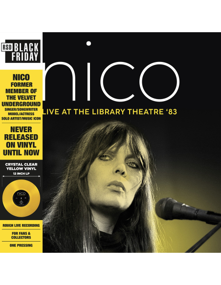 Nico - Live At Library Theatre '83 - BF 2022 (Vinyle)