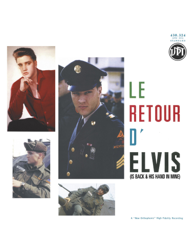 Elvis Presley - Le Retour D'Elvis/His Hand In Mine (CD Mini LP)