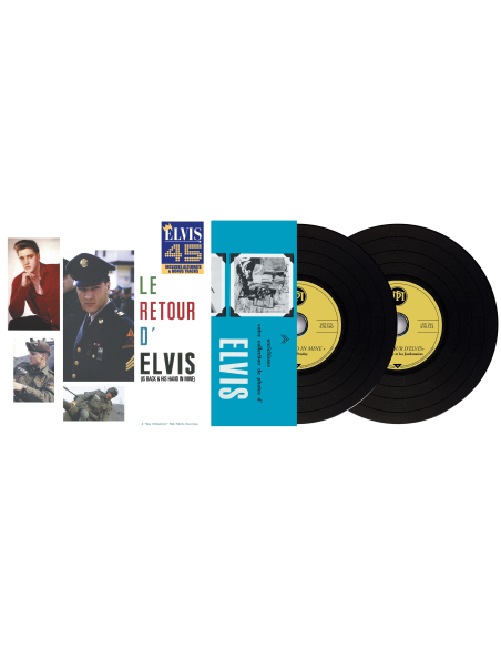 Elvis Presley - Le Retour D'Elvis/His Hand In Mine (CD Mini LP)