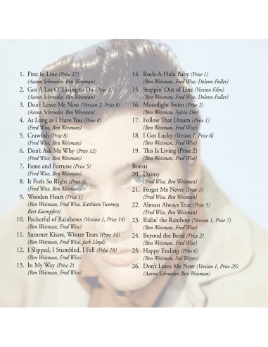 Elvis Presley - Sings The Mad Professor (CD Mini LP)