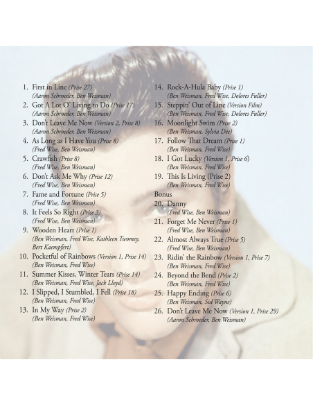 Elvis Presley - Sings The Mad Professor (CD Mini LP)