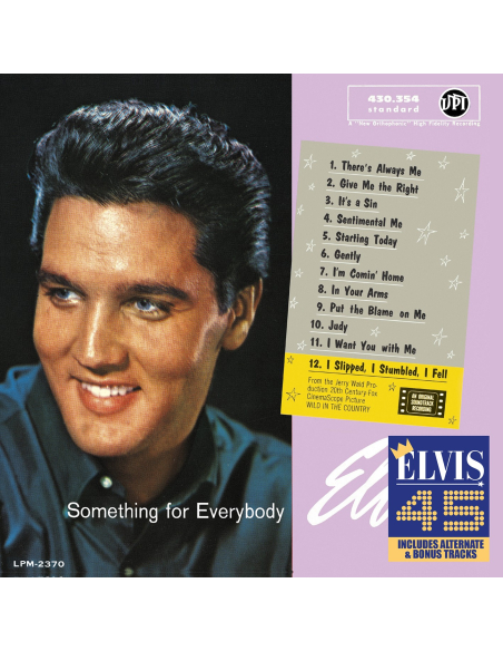 Elvis Presley - Something For Everybody (CD Mini LP)