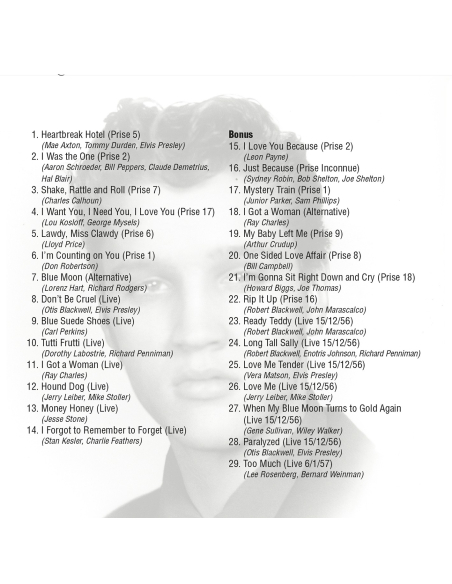 Elvis Presley - The Forgotten Album (CD Mini LP)