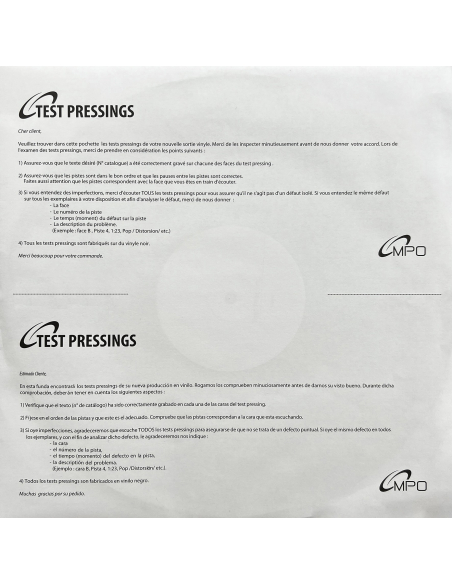 TEST PRESSING Tim Blake - Crystal Machine - RSD 2020 (Vinyle)