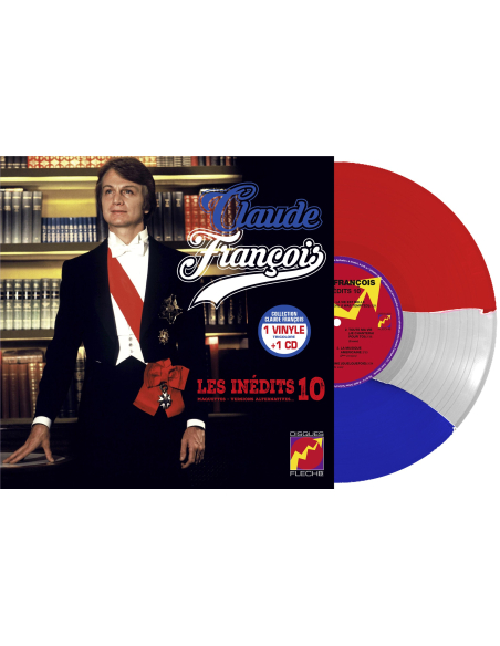 Claude François - Les Inédits 25cm Vol. 10 - Maquettes, Versions Alternatives (Vinyle 10''+ CD)
