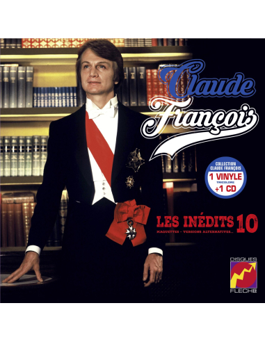 Claude François - Les Inédits 25cm Vol. 10 - Maquettes, Versions Alternatives (Vinyle 10''+ CD)