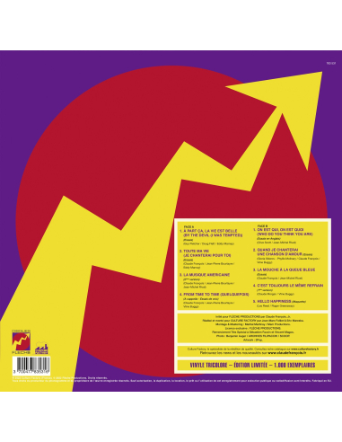 Claude François - Les Inédits 25cm Vol. 10 - Maquettes, Versions Alternatives (Vinyle 10''+ CD)