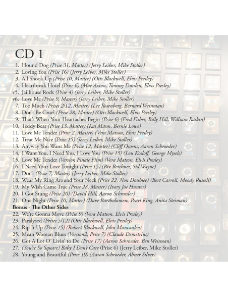 Elvis Presley - Les Disques En Or D'Elvis (CD Mini LP)