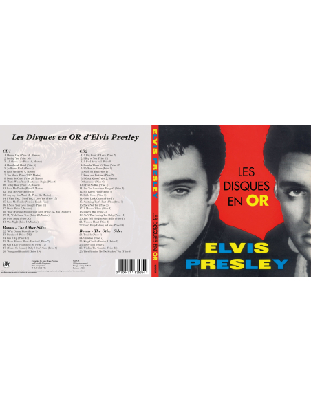 Elvis Presley - Les Disques En Or D'Elvis (CD Mini LP)