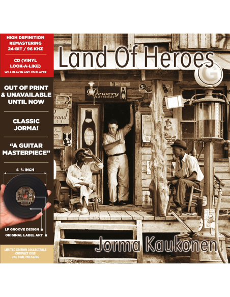 Jorma Kaukonen - The Land of Heroes (CD)