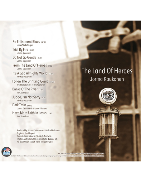 Jorma Kaukonen - The Land of Heroes (CD)