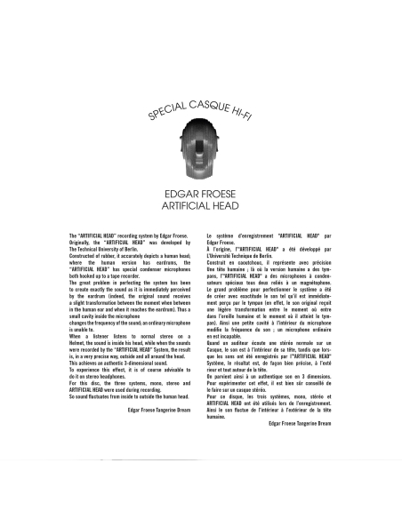 Edgar Froese - Aqua - BF 2022 (Vinyle)