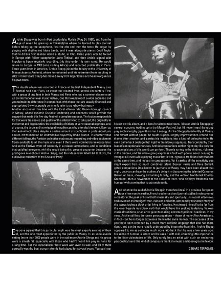 Archie Shepp - À Massy - RSD 2023 (Vinyle)