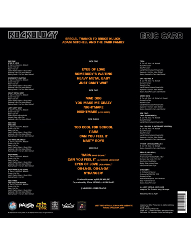Eric Carr - Rockology - RSD 2023 (Vinyle)