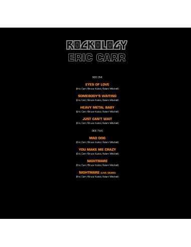 Eric Carr - Rockology - RSD 2023 (Vinyle)