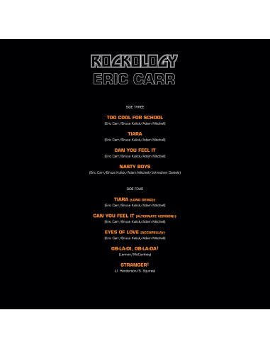Eric Carr - Rockology - RSD 2023 (Vinyle)