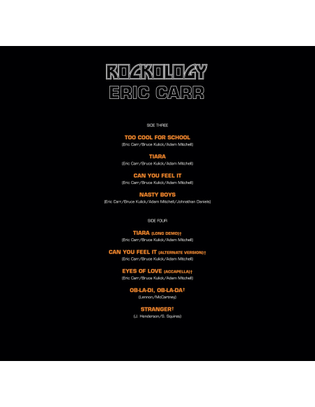 Eric Carr - Rockology - RSD 2023 (Vinyle)