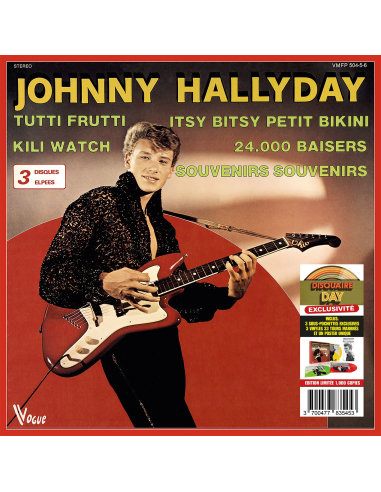 Johnny Hallyday - Le Coffret Belge - RSD 2023 (Vinyle)