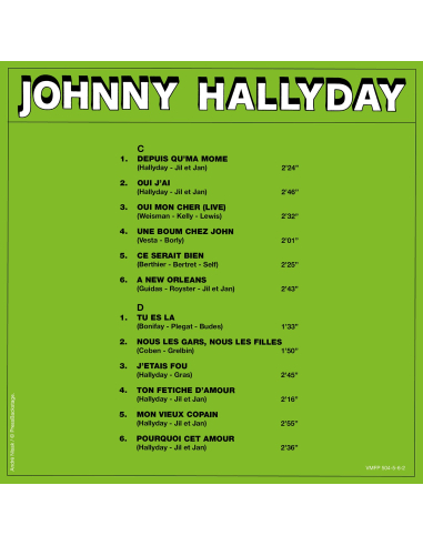 Johnny Hallyday - Le Coffret Belge - RSD 2023 (Vinyle)