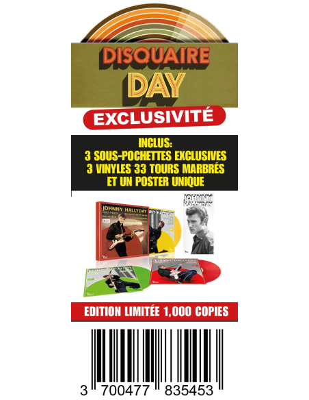 Johnny Hallyday - Le Coffret Belge - RSD 2023 (Vinyle)