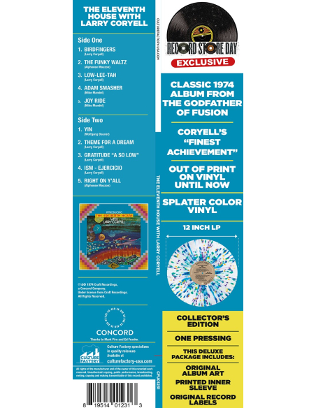 Larry Coryell - Introducing The Eleventh House - RSD 2023 (Vinyle)