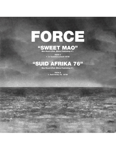 Max Roach & Archie Shepp - Force - Sweet Mao - Suid Afrika 76 - RSD 2023 (Vinyle)