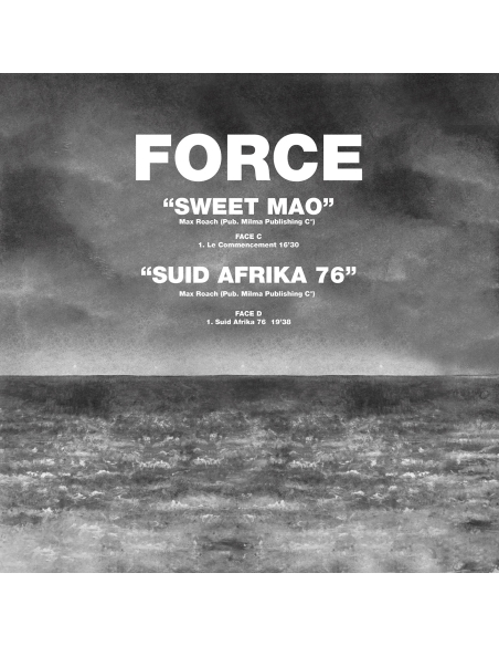 Max Roach & Archie Shepp - Force - Sweet Mao - Suid Afrika 76 - RSD 2023 (Vinyle)