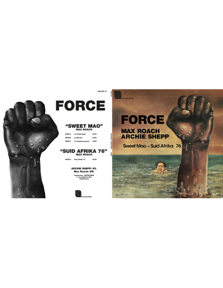 Max Roach & Archie Shepp - Force - Sweet Mao - Suid Afrika 76 - RSD 2023 (Vinyle)