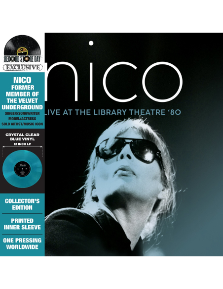 Nico - Live At Library Theatre '80 - RSD 2023 (Vinyle)